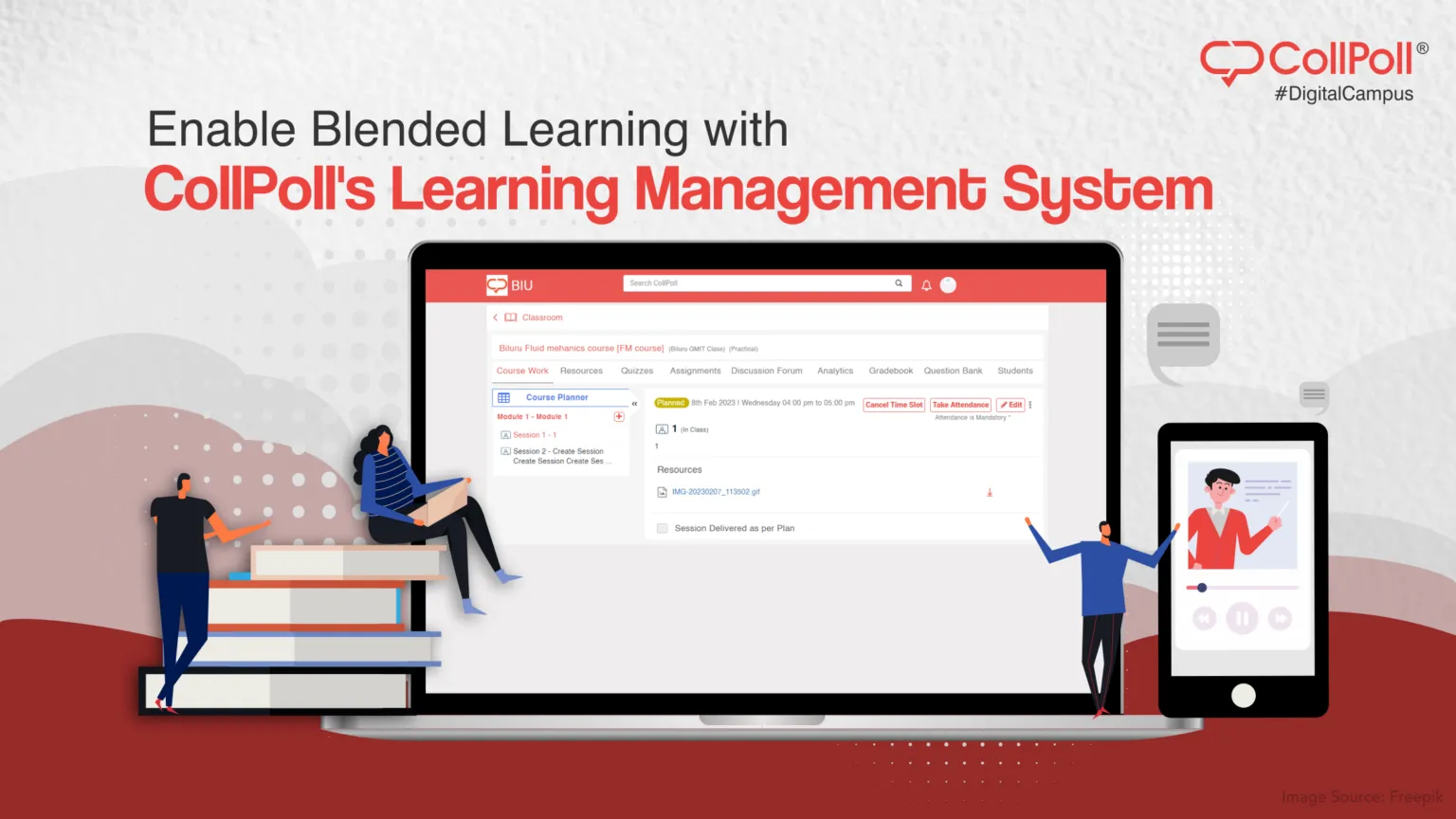 Enable Blended Learning with Digiicampus Learning Management System