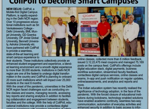C_Yugmarg __ Delhi NCR Institutions Turn Into Smart Campuses with CollPoll. jpg